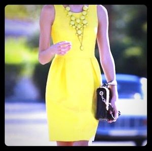 Basket weave shift dress